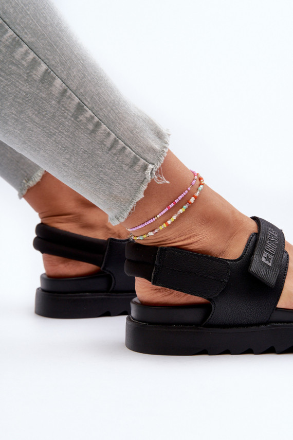 Women's Platform Sandals Big Star NN274750 Black
