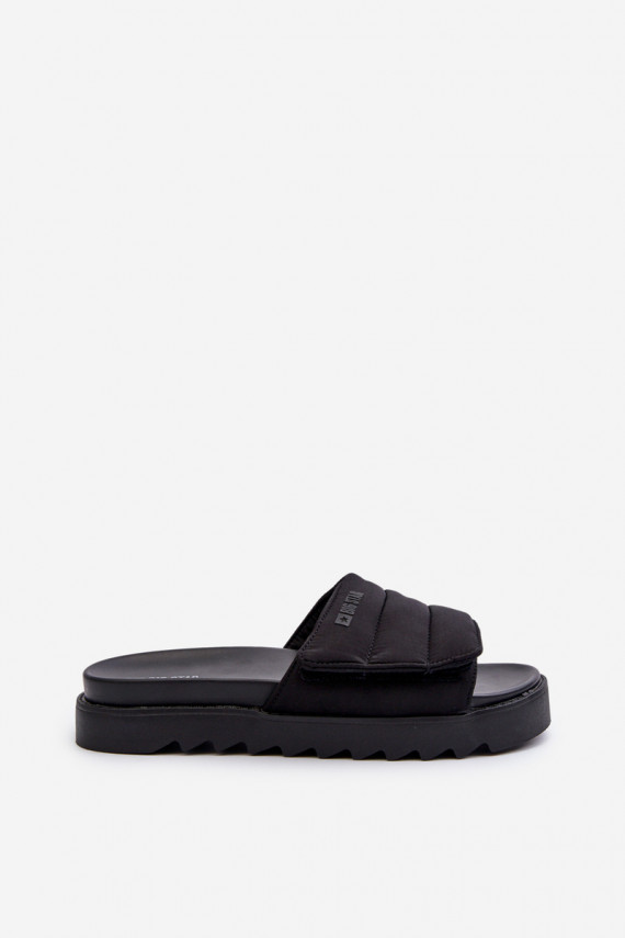 Women's Platform Slides Big Star NN274772 Black