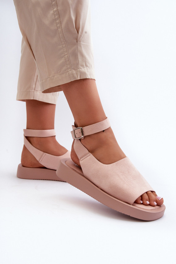 Comfortable Women's Platform Sandals Pink Rubie