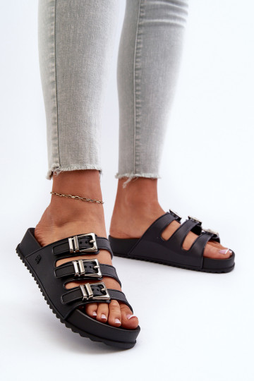 Women's rubber slippers ZAXY JJ285058 Black 2