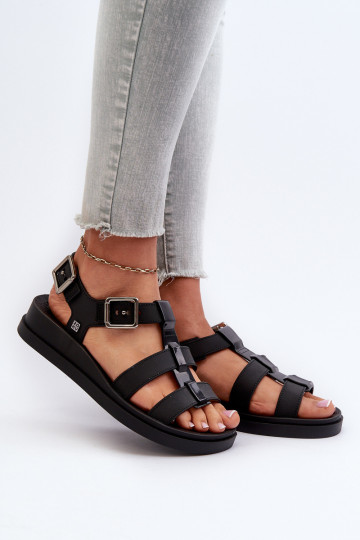 Scented Smooth Women's Sandals ZAXY NN285007 Black 2