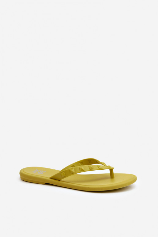Flat Flexible Women's Flip-Flops ZAXY JJ285253 Lime