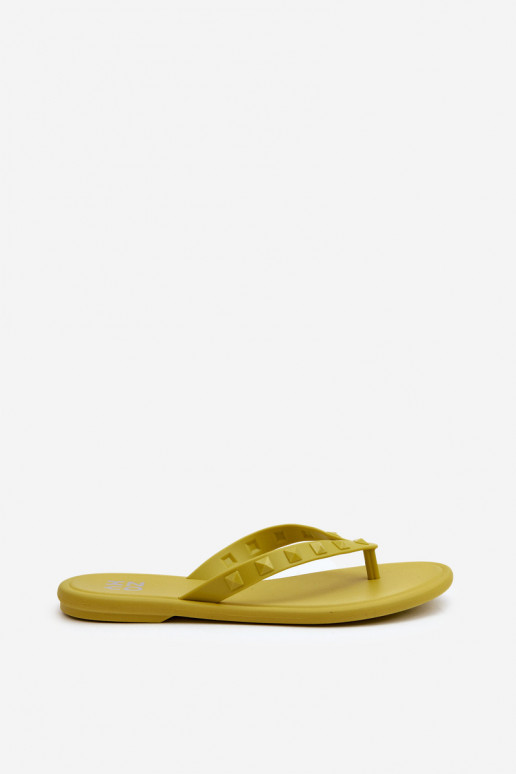 Flat Flexible Women's Flip-Flops ZAXY JJ285253 Lime
