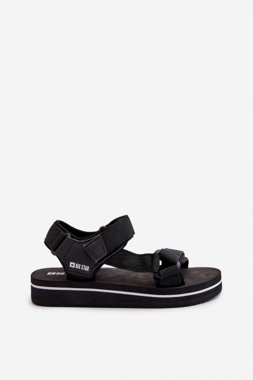 Women's Platform Sandals Big Star NN274A532 Black