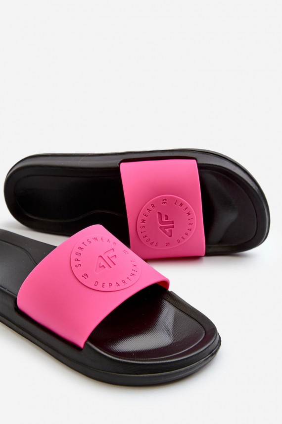 Women's Slides 4FMM00FFLIF045-55S Pink-Black
