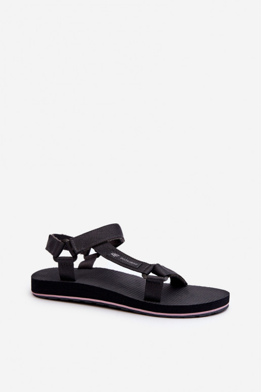 Women's Sport Sandals 4FRSS24FSANF054-23S Dark Grey