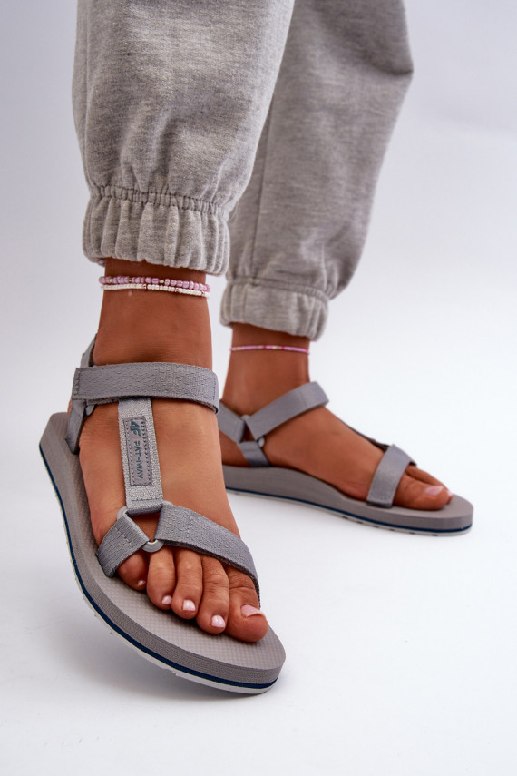 Women's Sport Sandals 4FRSS24FSANF054-20S Grey