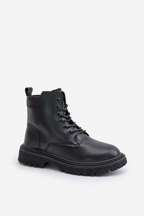 Insulated Ankle Boots Workers Women OO274A126 Black