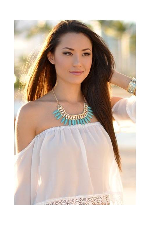 Necklace "Aztec Prophet Turquoise" Limited