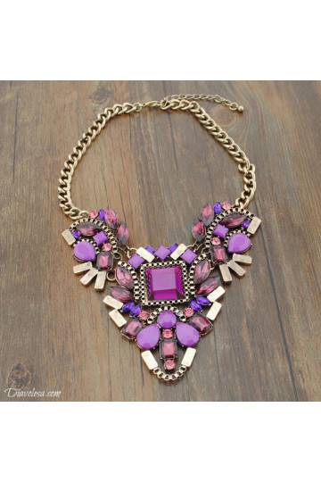 Kaklo papuošalas aukso spalvos Diavolesa - 1 2