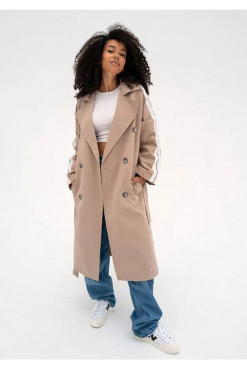 Dogan - Beige trench with...