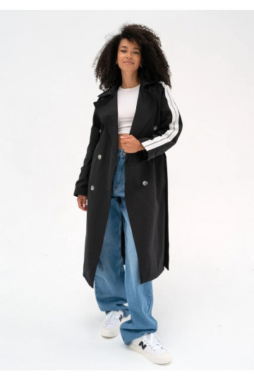 Dogan - Black trench with...