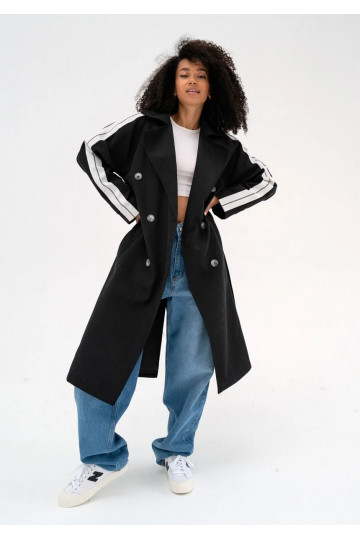 Dogan - Black trench with... 2