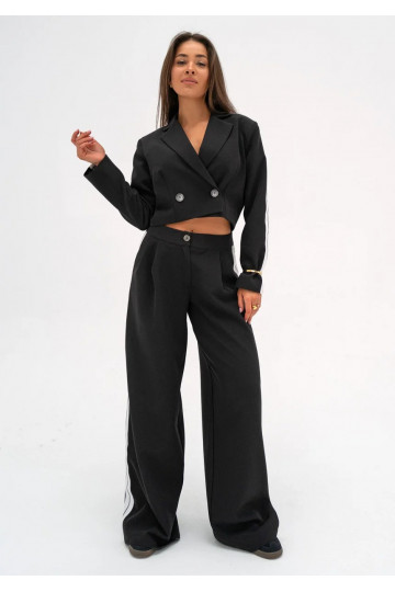 Cora - Black wide pants...