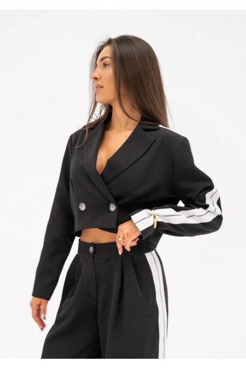 Cora - Black short blazer... 2