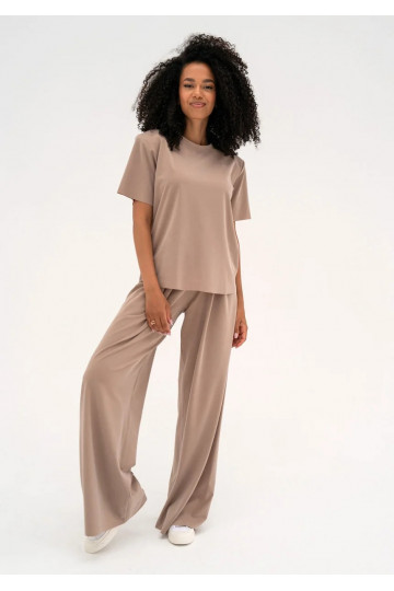 Rebel - Beige loose pants