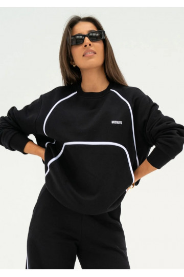 Cush - Black sweatshirt...