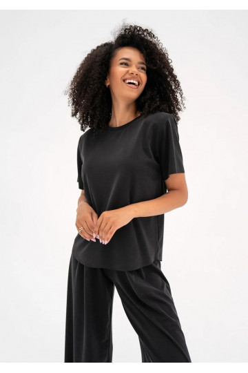 Rebel - Black T-shirt with... 2