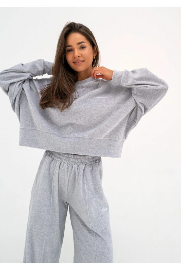 Costa Velvet - Melange grey...