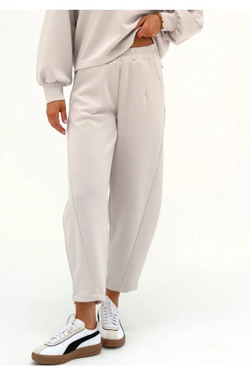 Ollie - White rayon sweatpants 2