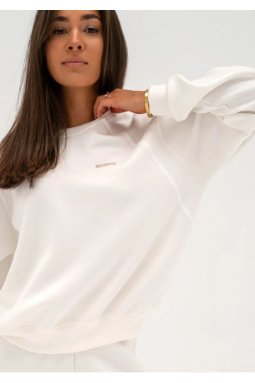 Shanti - Ecru rayon sweatshirt 2