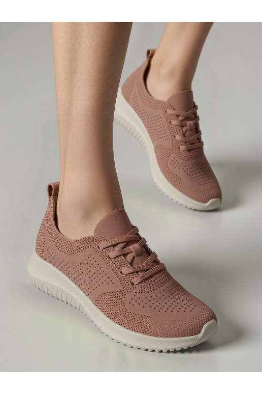 Womens Sneakers model shoes NORA PINK Minimalistyczny Design i Codzienna Wygoda