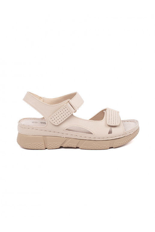 beige classic sandals womens