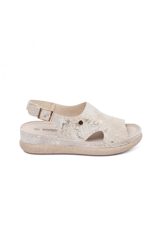 equals sandals with buckle taupe