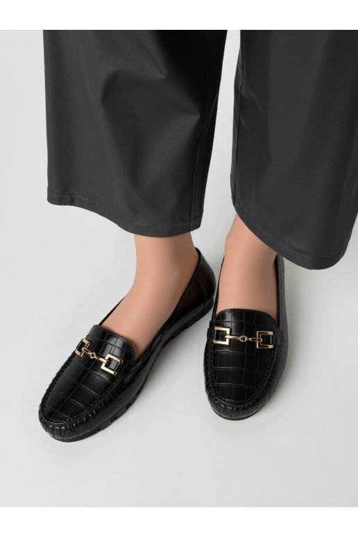 Womens Moccasins NICOL BLACK