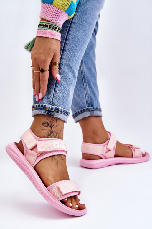 Women's Sport Sandals Big Star LL274729 Pink