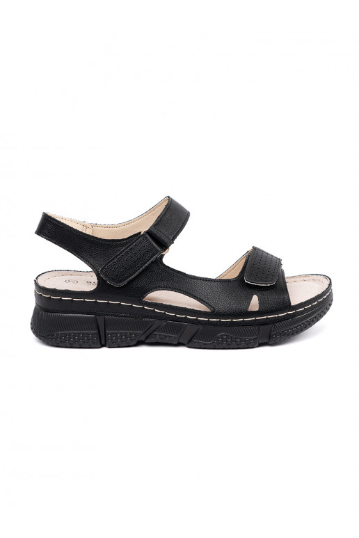 black classic sandals womens