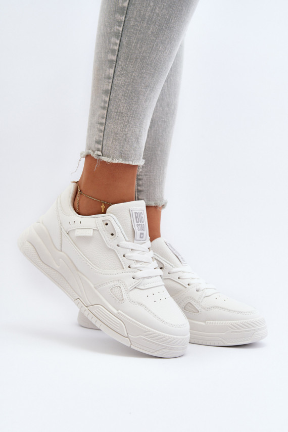 Women's Sport Shoes Sneakers Big Star MM274354 White