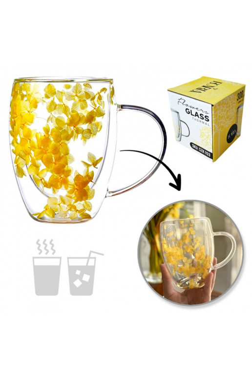 Szklanka termiczna withami w środku 300 ml 1pcs. SZK153