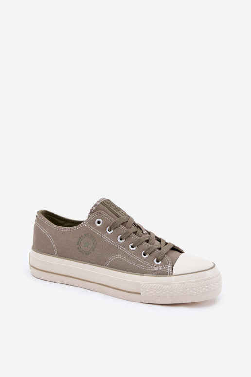 Men's Platform Sneakers Big Star RR174325 Green