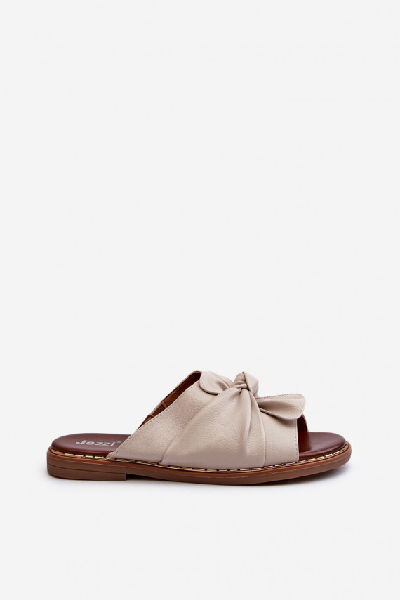 Women's Flat Sandals in Beige Nelvira