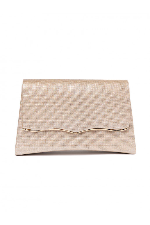 Small gold Handbag with chain