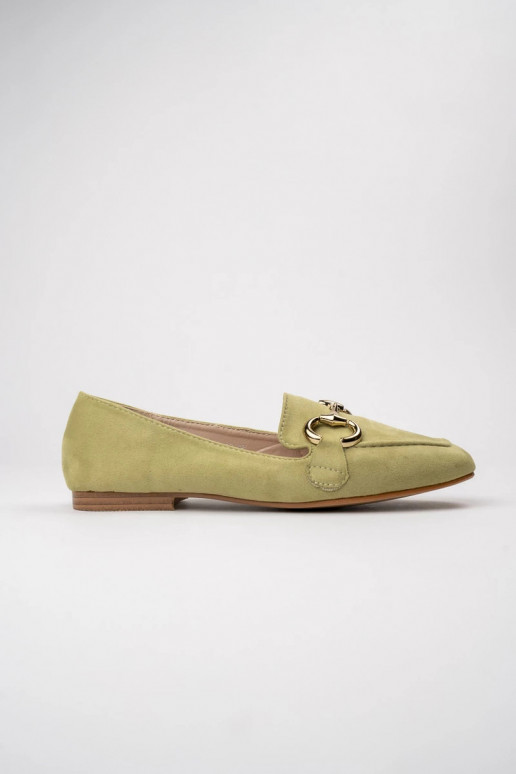 Womens Moccasins MILO GREEN Stylowa Świeżość i Subtelna Elegancja