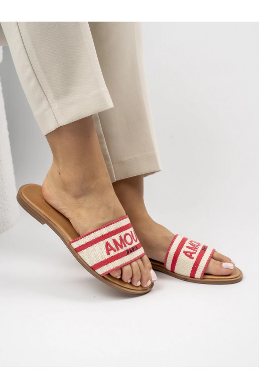 Womens Slippers AMOUR FUSHIA