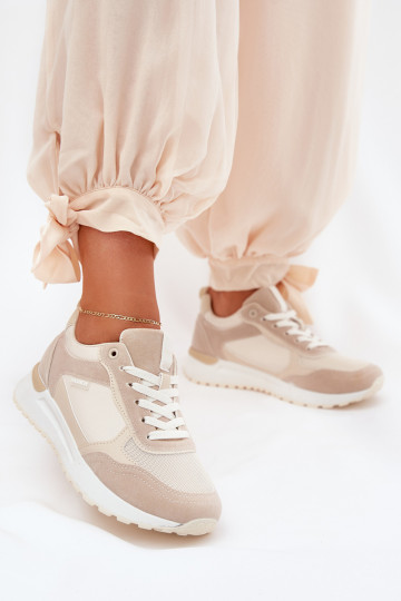 Beige Women's Sports Shoes Laaksona 2