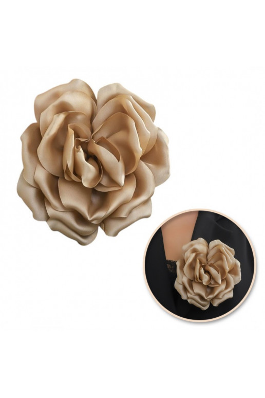 Brooch, efektowna  12 x 12 cm owy BZ187