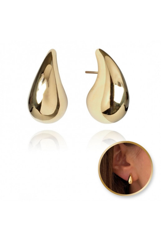 Earrings  1,6 cm KROPLE KST3376