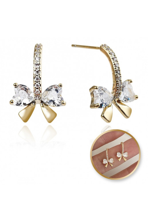 Earrings KOKARDKI andstali  j cover with goldKST3330