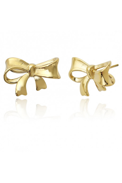 Stainless steel earrings platerowane cover with gold,  KOKARDY KST3398