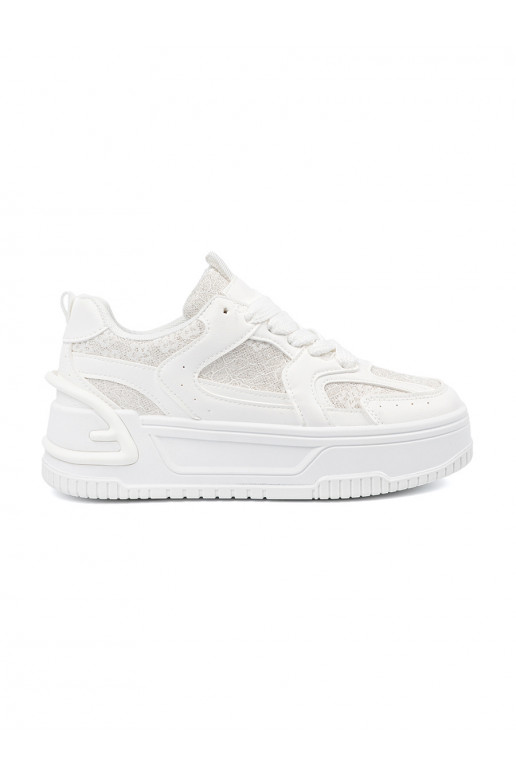 Sneakers model shoes d msk s krajkou b l 