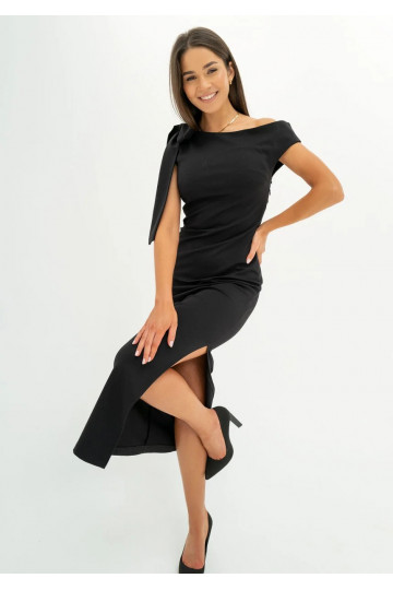 Chiara - Black maxi dress