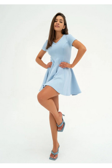 Lila - Light blue mini...
