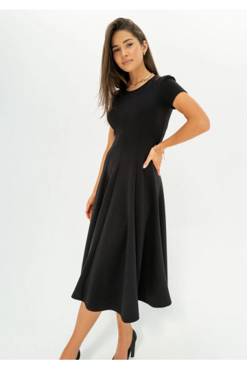 Jasmen - Black mini flared...