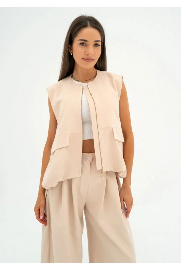 Nyla - Beige vest