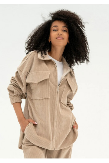 Cord - Beige curduroy jacket