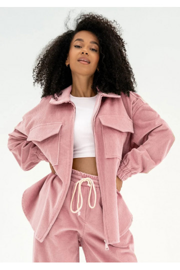 Cord - Pink curduroy jacket